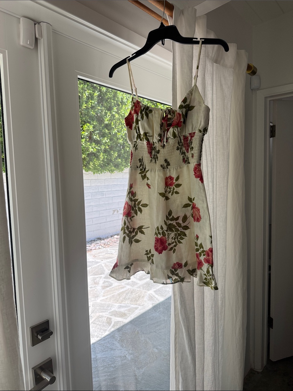 Reformation Linen Mini Dress Size 6
